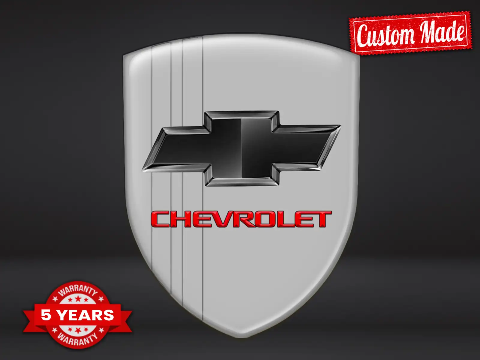 Chevrolet Etichette Adesive Business Robuste Chic Regolabili